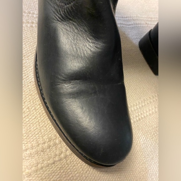 Frye "Melissa Logo" Tall Riding boots 2-Tone Size 5 - Picture 5 of 16